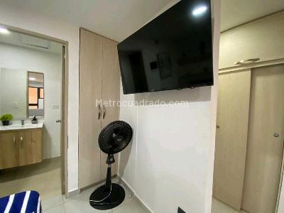 Apartamento de 1 alcoba en arriendo en Conquistadores, Medellín, 28 m² · foto 6 de 9