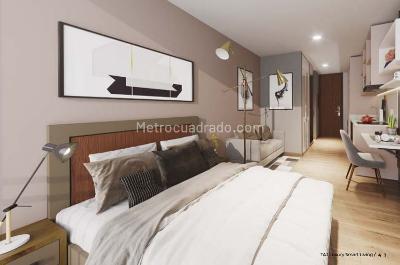 Apartaestudio en venta en Chico Norte Ii, Bogotá, 21 m² · foto 4 de 16