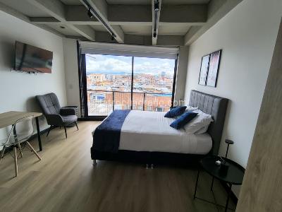 Apartaestudio en arriendo en San Fernando, Bogotá, 26 m² · foto 15 de 17