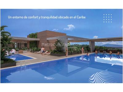 Apartaestudio en venta en Playa Salguero, Santa Marta, 37 m² · foto 4 de 6