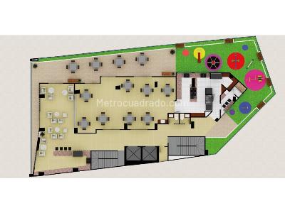 Apartaestudio en venta en Bellavista, Santa Marta, 33 m² · foto 3 de 6