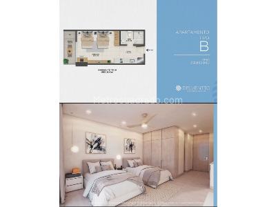 Apartaestudio en venta en Pozos Colorados, Santa Marta, 40 m² · foto 10 de 10
