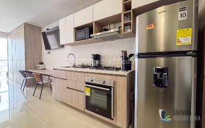 Apartaestudio en venta en Rodadero Sur, Santa Marta, 36 m² · foto 5 de 14