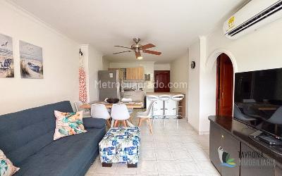 Apartaestudio en arriendo en Rodadero, Santa Marta, 45 m² · foto 2 de 9