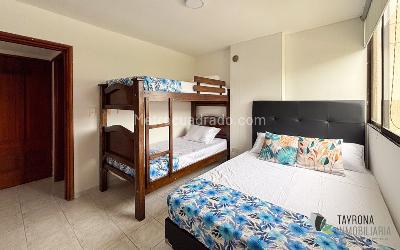 Apartaestudio en arriendo en Rodadero, Santa Marta, 45 m² · foto 5 de 9