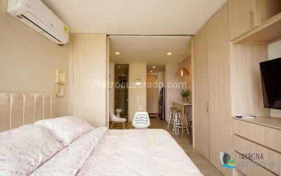 Apartaestudio en arriendo en Playa Salguero, Santa Marta · foto 2 de 8