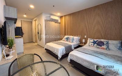 Apartaestudio en venta en Bello Horizonte, Santa Marta, 32 m² · foto 4 de 12
