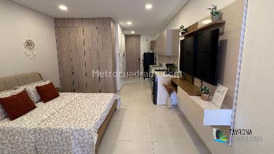 Apartaestudio en venta en Bahia Pozos Colorados, Santa Marta, 40 m² · foto 3 de 14