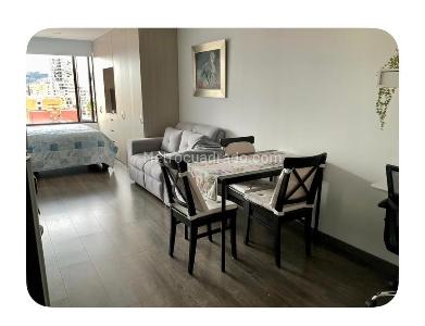 Apartamento de 1 alcoba en venta en Country Club, Bogotá, 29 m² · foto 3 de 14