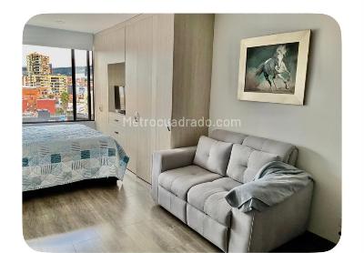 Apartamento de 1 alcoba en venta en Country Club, Bogotá, 29 m² · foto 4 de 14