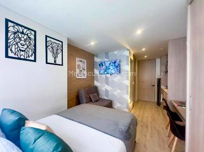 Apartamento de 1 alcoba en venta en Quintaparedes, Bogotá, 21 m² · foto 6 de 13