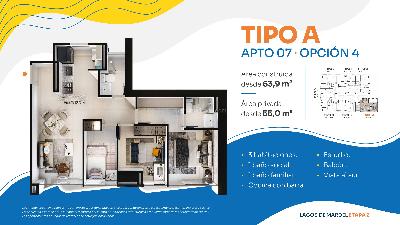 Apartamento de 3 alcobas en venta en Lagos 3, Floridablanca, 55 m² · foto 11 de 11