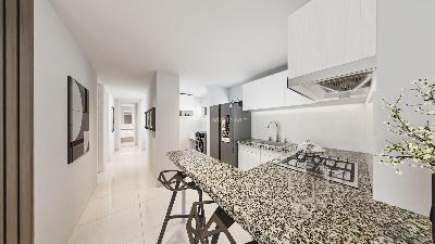 Apartamento de 3 alcobas en venta en Lagos 3, Floridablanca, 55 m² · foto 4 de 11