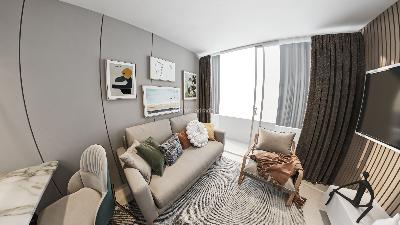 Apartamento de 3 alcobas en venta en Lagos 3, Floridablanca, 63 m² · foto 6 de 9