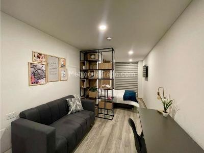 Apartaestudio en venta en La Cabrera, Bogotá, 26 m² · foto 4 de 14