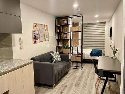 Apartaestudio en venta en La Cabrera, Bogotá, 26 m² · foto 5 de 14