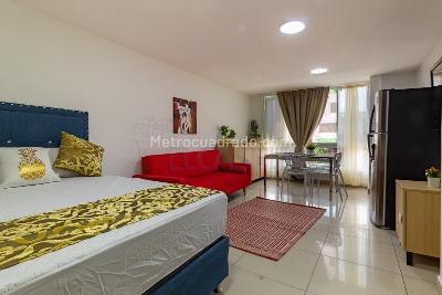 Apartaestudio en arriendo en Laureles, Medellín, 25 m² · foto 2 de 5