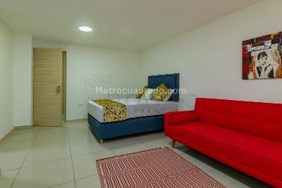 Apartaestudio en arriendo en Laureles, Medellín, 25 m² · foto 4 de 5