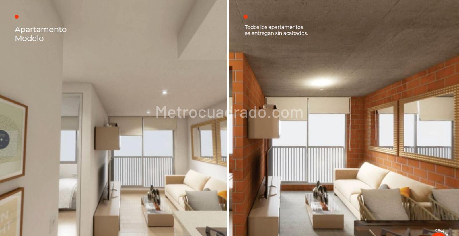 Apartamento de 1 habitación en venta en Santa Ana Sur, Bogotá — imagen 1 de 8