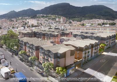 Apartamento de 1 alcoba en venta en Santa Ana Sur, Bogotá, 28 m² · foto 7 de 8