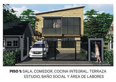 Casa de 3 alcobas en venta en Paraiso, Barranquilla, 134 m² · foto 2 de 10