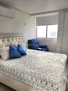 Apartamento de 3 alcobas en venta en Bocagrande, Cartagena, 136 m² · foto 3 de 7