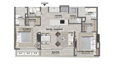 Apartamento en venta en Riomar, Barranquilla · foto 7 de 7