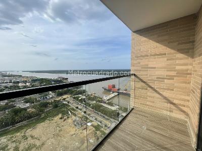 Apartamento de 2 alcobas en venta en Gran Malecon Del Rio, Barranquilla, 66 m² · foto 4 de 20
