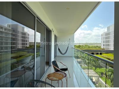 Apartamento de 2 alcobas en venta en Morros Manzanillo, Cartagena, 108 m² · foto 10 de 11