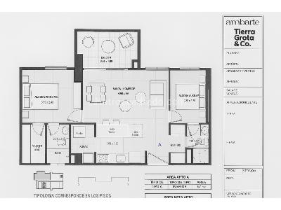 Apartamento de 2 alcobas en venta en Rionegro, Rionegro, 67 m² · foto 2 de 4