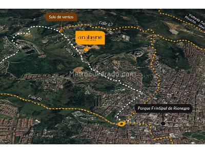 Apartamento de 2 alcobas en venta en Rionegro, Rionegro, 67 m² · foto 4 de 4