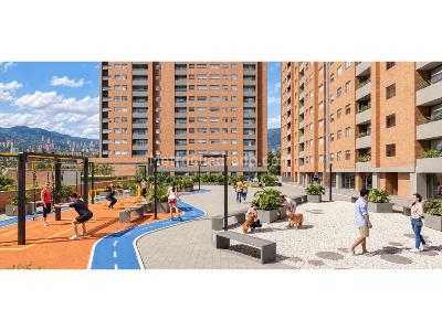 Apartamento de 3 alcobas en venta en Itagui Ciudad Coltejer, Itagüí, 75 m² · foto 2 de 19