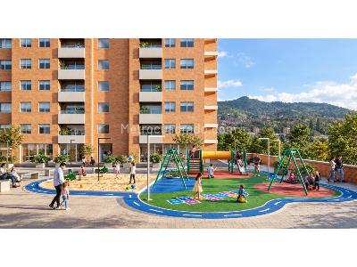 Apartamento de 3 alcobas en venta en Itagui Ciudad Coltejer, Itagüí, 75 m² · foto 3 de 19