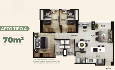 Apartamento en venta en Ditaires, Itagüí · foto 16 de 16
