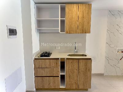 Apartaestudio en arriendo en Quinta Paredes, Bogotá, 32 m² · foto 4 de 10