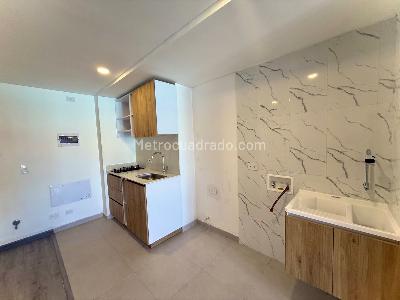 Apartaestudio en arriendo en Quinta Paredes, Bogotá, 32 m² · foto 3 de 10