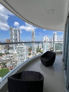 Apartamento de 2 alcobas en venta en Bahia De Cartagena, Cartagena, 96 m² · foto 1 de 10