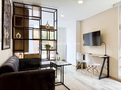 Apartaestudio en venta en Chico Norte, Bogotá, 28 m² · foto 2 de 12