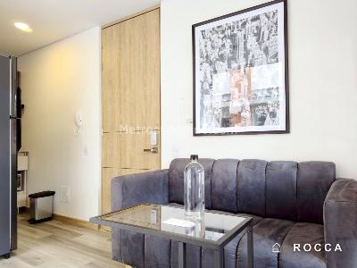 Apartaestudio en venta en Chico Norte, Bogotá, 28 m² · foto 8 de 12