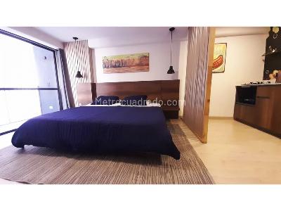 Apartaestudio en venta en Bombona, Medellín, 34 m² · foto 2 de 10