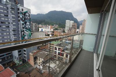 Apartaestudio en arriendo en Las Nieves, Bogotá, 35 m² · foto 12 de 20