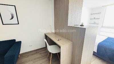 Apartaestudio en arriendo en La Veracruz, Bogotá, 25 m² · foto 7 de 20