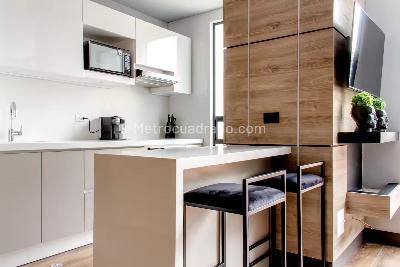 Apartamento de 1 alcoba en venta en Chico Norte, Bogotá, 43 m² · foto 3 de 14