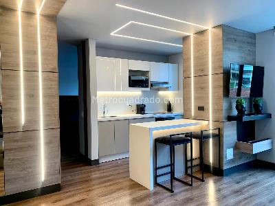 Apartamento de 1 alcoba en venta en Chico Norte, Bogotá, 43 m² · foto 4 de 14
