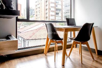Apartamento de 1 alcoba en venta en Chico Norte, Bogotá, 43 m² · foto 5 de 14
