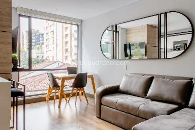 Apartamento de 1 alcoba en venta en Chico Norte, Bogotá, 43 m² · foto 7 de 14