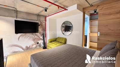 Apartaestudio en arriendo en Bombona, Medellín, 50 m² · foto 4 de 14