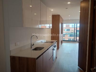 Apartamento de 1 alcoba en arriendo en Belmira, Bogotá, 33 m² · foto 2 de 12