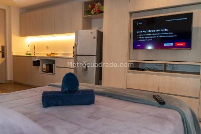 Apartaestudio en venta en El Recuerdo, Bogotá, 22 m² · foto 4 de 19