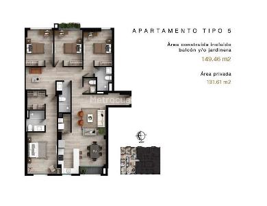 Apartamento en venta en Virrey, Bogotá · foto 7 de 7
